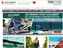 Tablet Screenshot of guillebert.fr